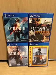 PS4 バトルフィールド　ゲーム4本セット
