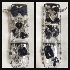 【iQOSイルマワン ケース 】デコケース ブラック