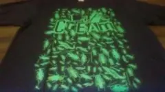 【CD6枚おまけ付】電気グルーヴ リキッドルーム コラボTシャツ　Lサイズ CD6枚おまけ付】電気グルーヴ リキッドルーム コラボTシャツ Lサイズ