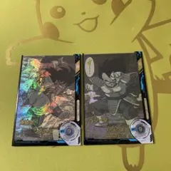 ドラゴンボールスーパーダイバーズ 40th 孫悟空　ベジータ2枚セット