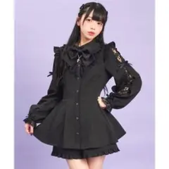 MIHO MATSUDA ミホマツダ ブラウス・フィルモ 黒 Mサイズ 姫袖 - メルカリ