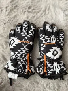 Northpeak 幾何学模様 スキーグローブ　男の子　120