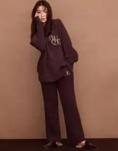 Bitterべビモコプルオーバー ロングパンツ　ジェラートピケ