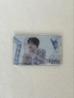 【新品未開封】なにわ男子 アルバム +Alpha 特典クリアカード
