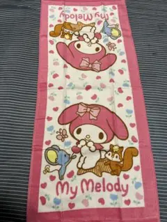 サンリオ　マイメロ　フェイスタオル34×80