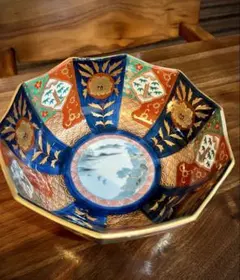 藍青窯「元禄古伊万里菓子鉢」伊万里焼 有田焼 ちゃどうぐ