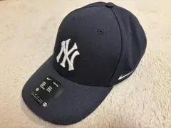 海外限定 NIKE MLB ヤンキース ベースボール キャップ ネイビー 新品
