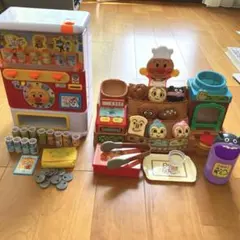 アンパンマン　おもちゃ　自動販売機　ジャムおじさんのパン工場　セット