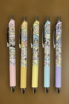 東京ディズニーリゾート　ボールペン（エナージェル）ミッキーマウスと仲間たち　5本のサムネイル
