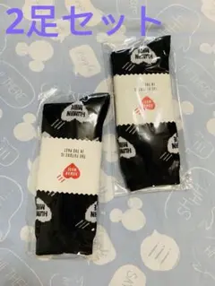 HUMAN MADE ソックス 靴下 Lサイズ 新品2足セット　25-27cm