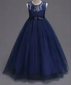 ネイビー フォーマルドレス　子供用　120センチ