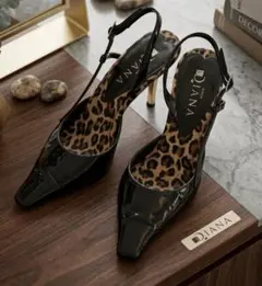 Diana ダイアナ　スリングバックヒール　パンプス　ミュール　Y2K　23cm