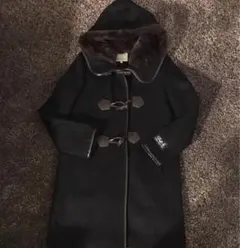 ビューティアンドユース ダッフルコート 黒 S 新品同様