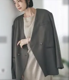 DRESS by RIVE DROITEVネックジャケット