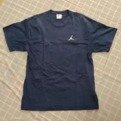 【希少品】古着 90s NIKE ジャンプマン NCネイビー Ｔシャツ Ｌ