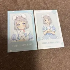 学園アイドルマスター 学マス Rabbit 葛城リーリヤ フォトカード GIGO