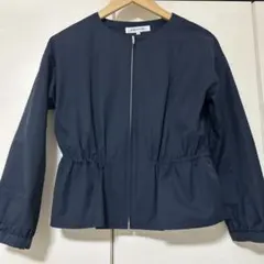 ナチュラルビューティーベーシック　ノーカラー　パーカー　S