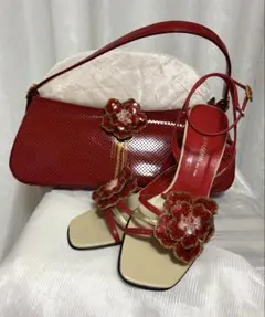 A*a様 新品未使用RENE CAOVILLA パール ビジュー サンダル 35 - メルカリ