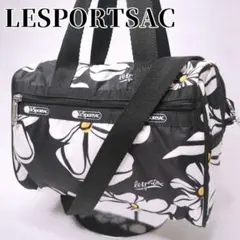 レスポートサック ショルダーバッグ ミニボストン 2way ブルームズ 花柄