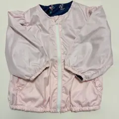 花柄ジャケット 90cm ピンク ネイビー
