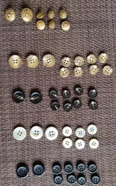 ボタンまとめ売り　ジャケット用　ブレザー用　中古