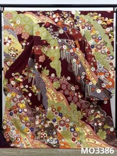 振袖 花井幸子 刺繍 金駒 手描き 振りぼかし 身丈162cm MO3547 - メルカリ