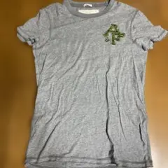 Abercrombie and Fitch アバクロ　グレー系Tシャツ　Sサイズ