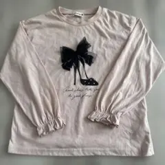 branshes 長袖カットソー 130 ピンク