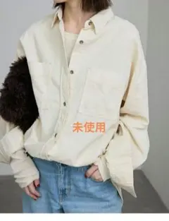 SLOBE IENA　コールシャツ