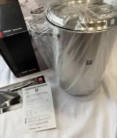 新品　未使用　TWIN Specials 両手鍋 ステンレス　ヘンケルス　パスタのサムネイル