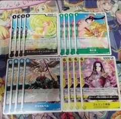 ワンピースカード　プロモ4種各4枚セット　スタンダードバトルパックvol.15