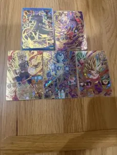 スーパードラゴンボールヒーローズ カード 5枚セットのサムネイル