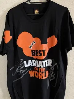 新日本プロレス小島聡選手Tシャツ 小島選手、天山選手直筆サイン入り Ｌサイズのサムネイル