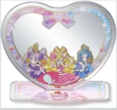 アクリルハート型ミラー アイドルプリキュア