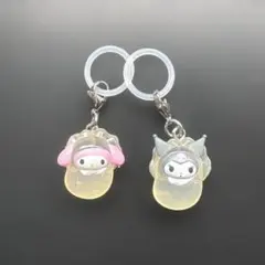 サンリオ　なりきりオイスター　めじるしアクセサリー