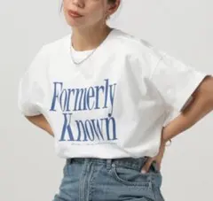 BAYFLOW ベイフロー ピグメントロゴTシャツ
