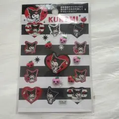 KURUMI ハート型シールセット　サンリオ　平成レトロ　クロミ