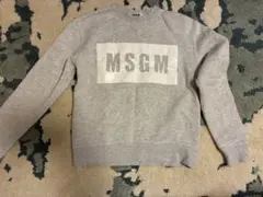 MSGM スウェット グレー