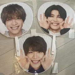 SexyZone timelesz松島聡 ジャンボうちわ 4枚セット グッズ - メルカリ