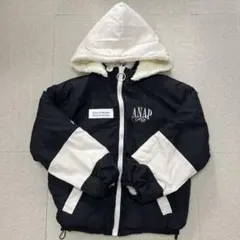 ANAP フード付き リバーシブル ジャケット ブルゾン 150cm