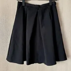 新品 LEPSIM LOWRYS FARM フレア スカート レプシィム 黒 M