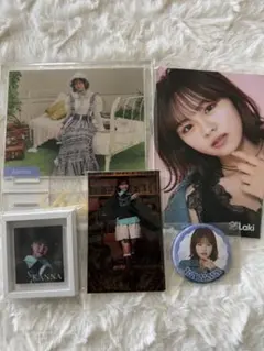 Lucky2 Laki 佐藤栞奈 ポストカード 缶バッジ グッズ - メルカリ