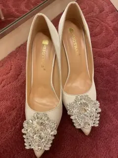 ウェディングシューズ ブライダルシューズ ハイヒールパンプス