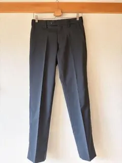 UNIQLO 感動パンツ73cmウエスト 76cmレングス　ブラック
