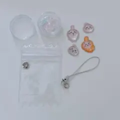 ちいかわうさぎボンボンドロップシール手作りキャンディバッグ（材料パック）