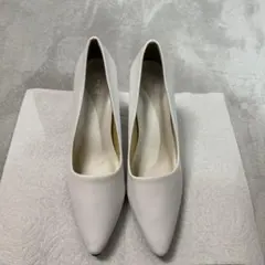 ホワイトハイヒール 8cm