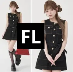 Darich ウエストマークステッチデニムミニワンピース FL IND - メルカリ