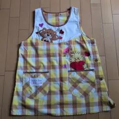 Suzy's Zoo チェック柄エプロン