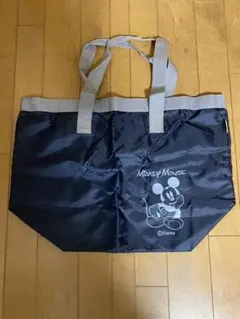 ミッキーマウス　ミニーマウス　バッグ　トートバッグ ネイビー
