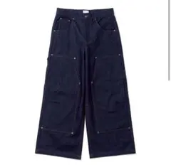 BLESSU ブレスユー ブルーデニム ダブルニー Sサイズ